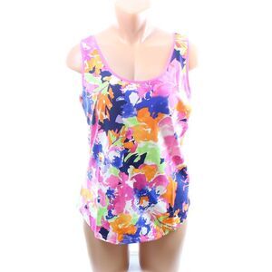 Chaps SPORT Printed Tank Top